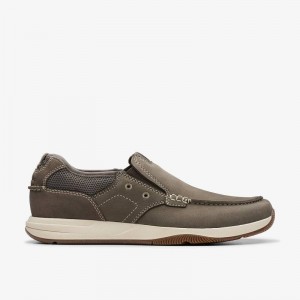 Taupe Nubuck Clarks Sailview Step | CLKS-84279